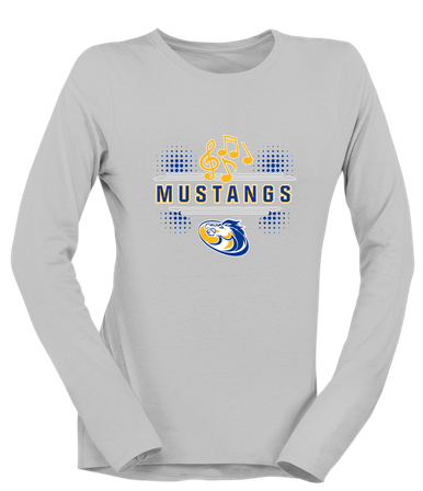 Sahuarita Mustangs Band # 3 Women's LS T-Shirt