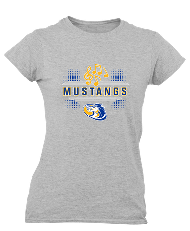 Sahuarita Mustangs Band # 3 Women's Premium SS T-Shirt