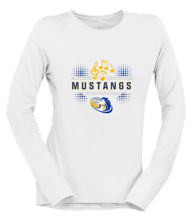 Sahuarita Mustangs Band # 3 Women's Premium LS T-Shirt