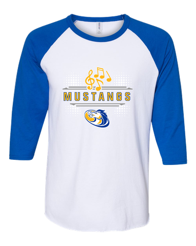 Sahuarita Mustangs Band # 3 Men's Baseball T-Shirt