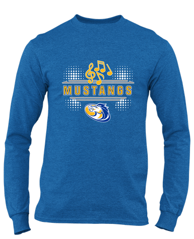 Sahuarita Mustangs Band # 3 Men's Premium LS T-Shirt