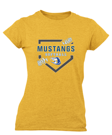 Sahuarita Mustangs Softball #2 Women's SS T-Shirt