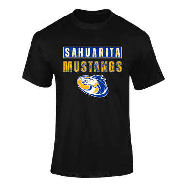 Sahuarita Mustangs Mascot #9 Men's Premium SS T-Shirt