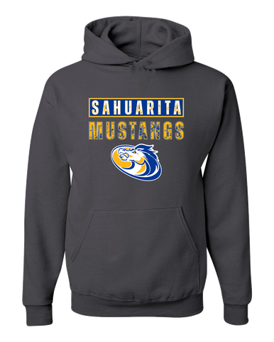 Sahuarita Mustangs Mascot #9 Men's Premium Hoodie