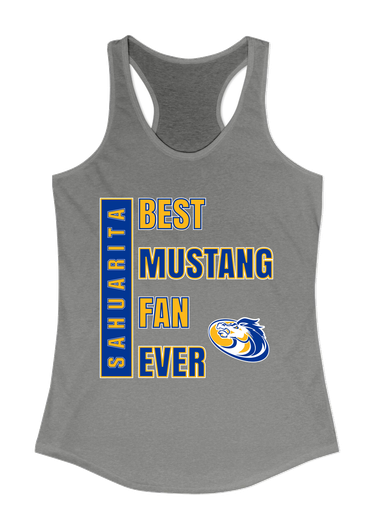 Sahuarita Mustangs Best Mustang Fan Women's Tank Top