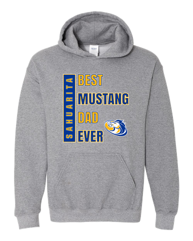 Sahuarita Mustangs Best Mustang Dad Men's Hoodie
