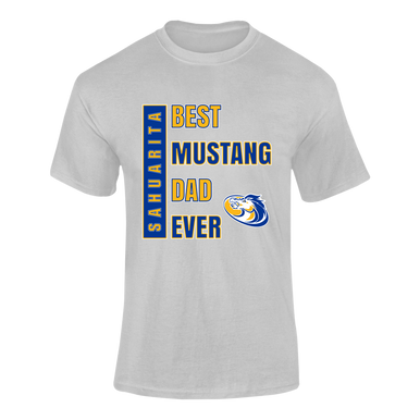 Sahuarita Mustangs Best Mustang Dad Men's SS T-Shirt