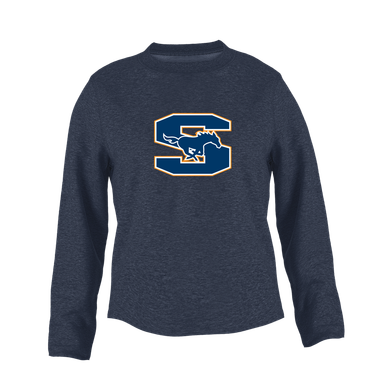 Sachse Mustangs Mascot #1 Women's Sweatshirt