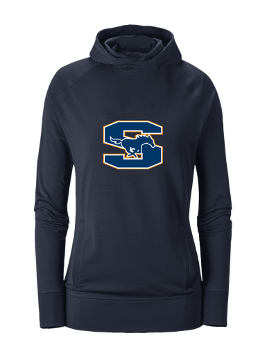 Sachse Mustangs Mascot #1 Women's Hoodie
