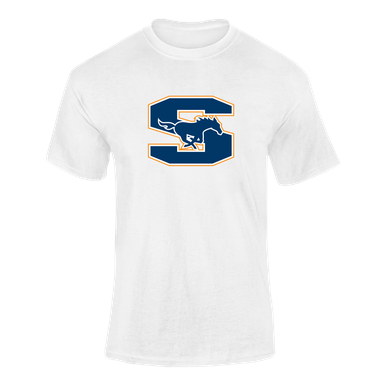 Sachse Mustangs Mascot #1 Men's Premium SS T-Shirt