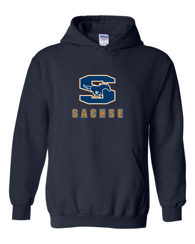 Sachse Mustangs Mascot #2 Men's Hoodie