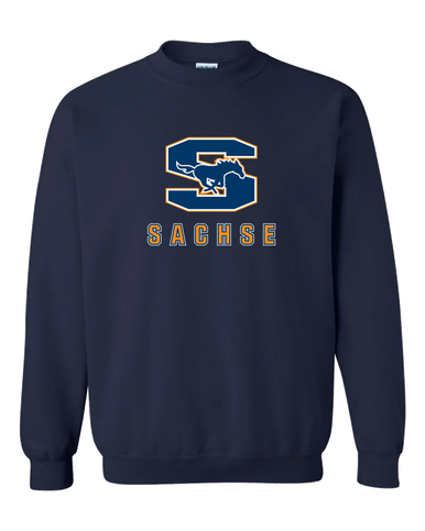 Sachse Mustangs Mascot #2 Men's Sweatshirt