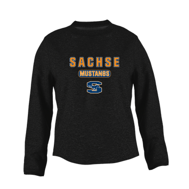 Sachse Mustangs Mascot #3 Women's Sweatshirt