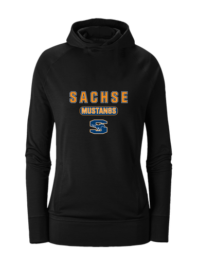 Sachse Mustangs Mascot #3 Women's Hoodie