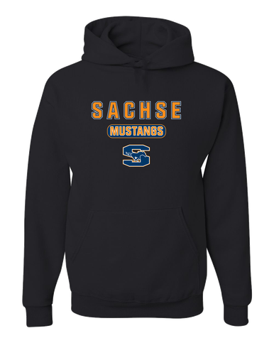 Sachse Mustangs Mascot #3 Men's Premium Hoodie