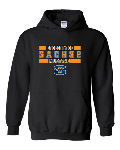 Sachse Mustangs Property Of Men's Hoodie