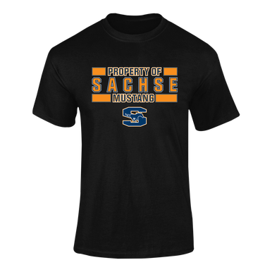 Sachse Mustangs Property Of Men's Premium SS T-Shirt