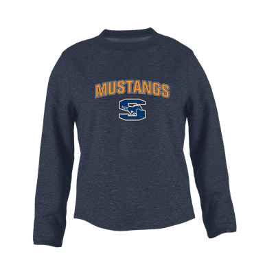 Sachse Mustangs Mascot #6 Women's Sweatshirt