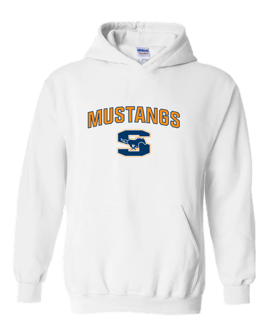 Sachse Mustangs Mascot #6 Men's Hoodie