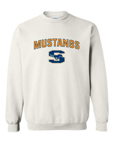 Sachse Mustangs Mascot #6 Men's Sweatshirt