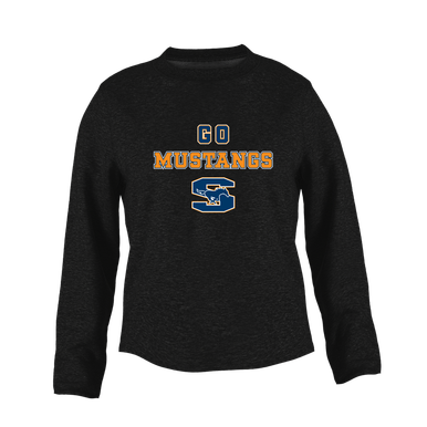 Sachse Mustangs Go Team Women's Sweatshirt