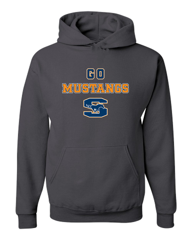 Sachse Mustangs Go Team Men's Premium Hoodie