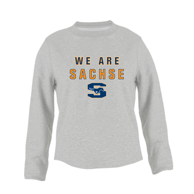 Sachse Mustangs We Are Women's Sweatshirt