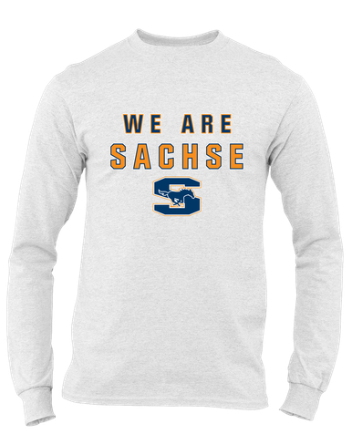 Sachse Mustangs We Are Men's LS T-Shirt