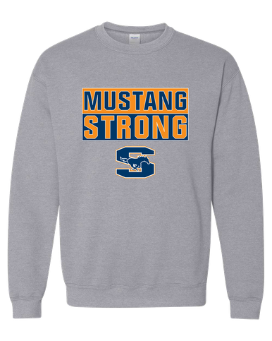 Sachse Mustangs Strong #1 Men's Sweatshirt