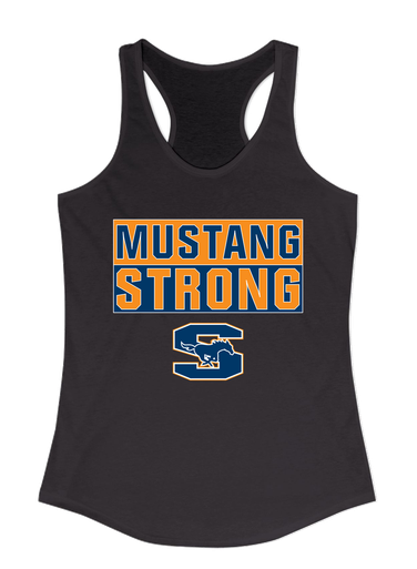 Sachse Mustangs Strong #1 Women's Tank Top