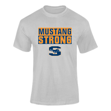 Sachse Mustangs Strong #1 Men's SS T-Shirt