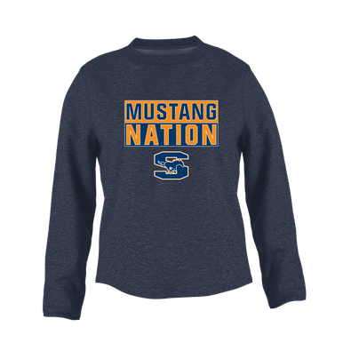 Sachse Mustangs Nation #1 Women's Sweatshirt