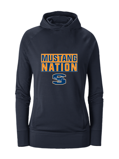Sachse Mustangs Nation #1 Women's Hoodie
