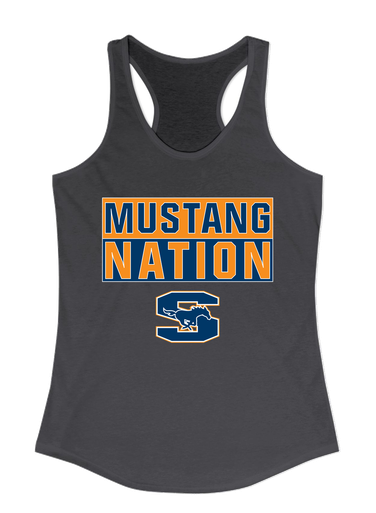 Sachse Mustangs Nation #1 Women's Tank Top
