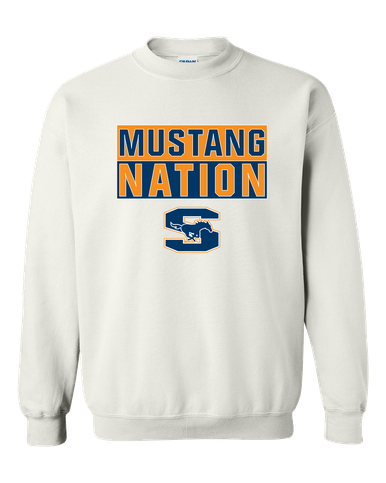 Sachse Mustangs Nation #1 Men's Sweatshirt