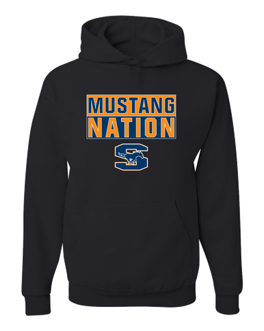 Sachse Mustangs Nation #1 Men's Premium Hoodie