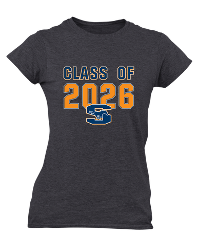 Sachse Mustangs Class of 2026 Women's Premium SS T-Shirt
