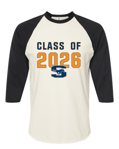 Sachse Mustangs Class of 2026 Men's Baseball T-Shirt