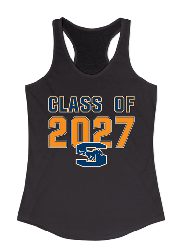 Sachse Mustangs Class of 2027 Women's Tank Top
