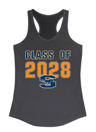 Sachse Mustangs Class of 2028 Women's Tank Top