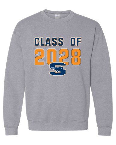 Sachse Mustangs Class of 2028 Men's Sweatshirt