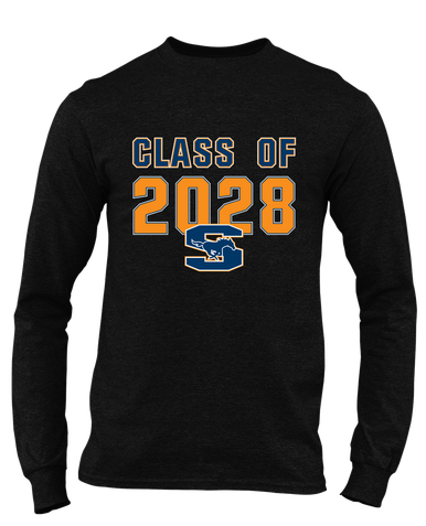 Sachse Mustangs Class of 2028 Men's Premium LS T-Shirt