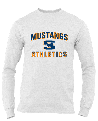 Sachse Mustangs Athletics Men's LS T-Shirt