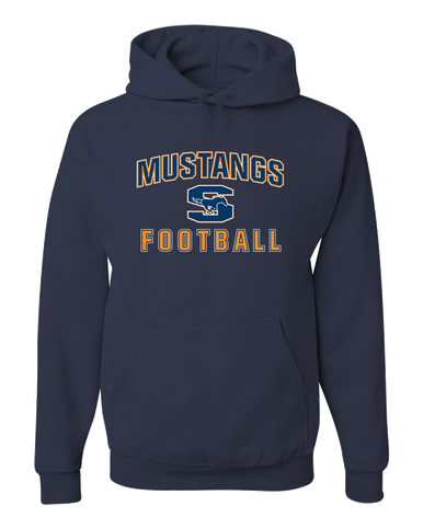 Sachse Mustangs Football #1 Men's Premium Hoodie