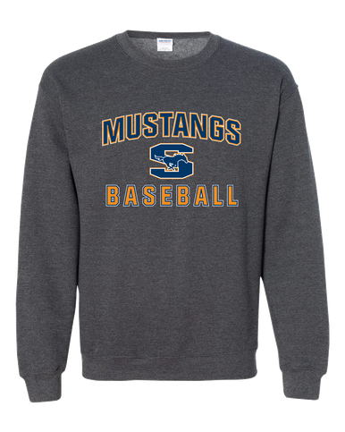 Sachse Mustangs Baseball #1 Men's Sweatshirt