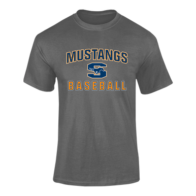 Sachse Mustangs Baseball #1 Men's SS T-Shirt