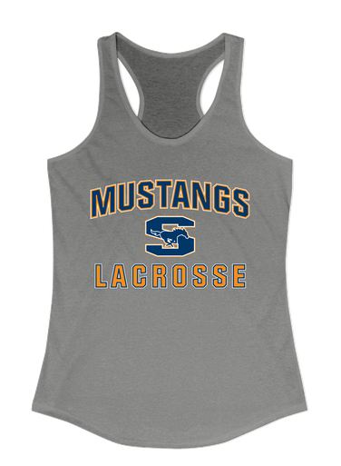 Sachse Mustangs Lacrosse Women's Tank Top