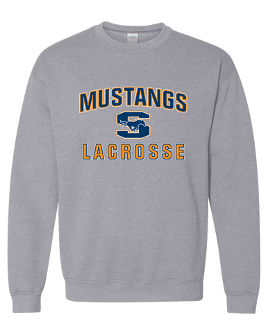Sachse Mustangs Lacrosse Men's Sweatshirt