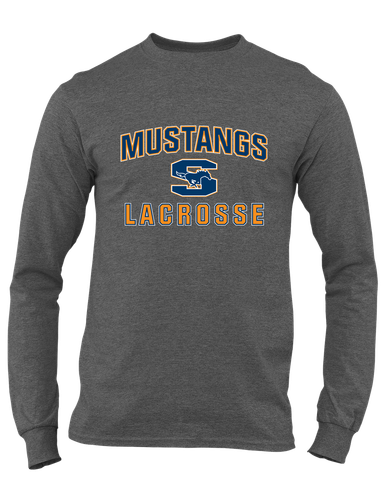 Sachse Mustangs Lacrosse Men's Premium LS T-Shirt