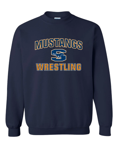 Sachse Mustangs Wrestling Men's Sweatshirt